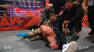 WWE Raw Seth Rollins interrupted by Finn Balor 6/19/23