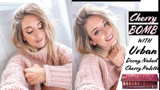 'Cherry Bomb' with my Urban Decay Naked Cherry Palette