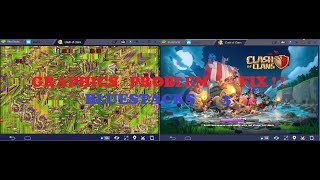 BLUESTACKS 3 GRAPHICS PROBLEM OF COC FIX!!|ONOM KING