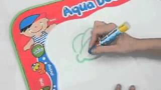 Обзор детская игрушка - Принцип ВОДНЫЕ РИСУНКИ, рисовать водой, Акваковрик Aqua Doodle