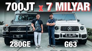 G-CLASS 7 MILYAR LAWAN 700jt! ft. Juragan 99 (G63 vs 280ge)
