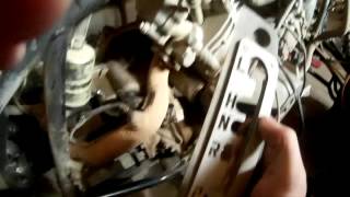 Регулировка тяги кпп Stels Guepard...