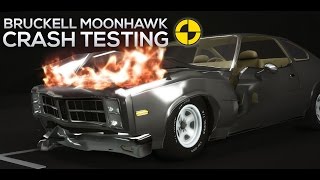 Bruckell Moonhawk Sport IIHS/EuroNCAP Crash Testing - Revolutionary Soft-Body Physics [HD]