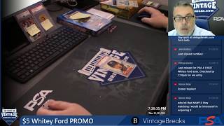 11-21-19 $5 Whitey Ford Promo