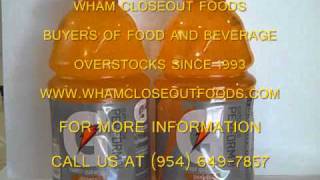 CLOSEOUT BEVERAGE BUYERS