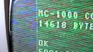 MC 1000 com imagem ruim