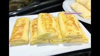 БЛИНЧИКИ С ТВОРОГОМ ( налистники)  без грамма Муки. Тонкие Блинчики БЕЗ ГЛЮТЕНА