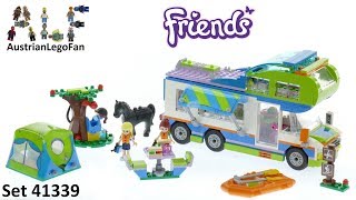Lego Friends 41339 Mia´s Camper Van - Lego Speed Build Review