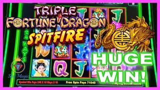 TRIPLE FORTUNE DRAGON SPITFIRE ? HUGE 16X MULTIPLIER!