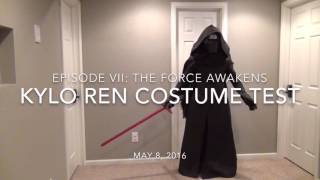 Kylo Ren Unfinished Costume Test - Version 2