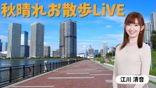 秋晴れお散歩LiVE(2022.10.20.8:30~)