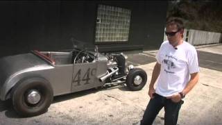 BARE METAL STREET DRIVEN 29 CHEV ROADSTER