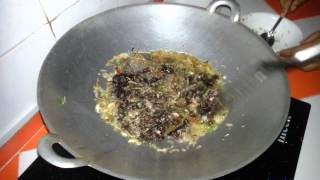 Cara membuat sambal hitam