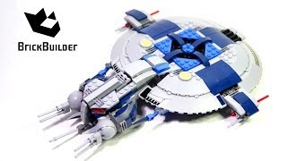 Lego Star Wars 75042 Droid Gunship Build and review