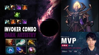 WTF ANA INSANE Invoker mentally destroyed mid ZEUS in 4 mins| Turbo Mode| |FullGame Dota 2 7.21b