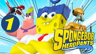 Прохождение SpongeBob HeroPants (Часть 1)