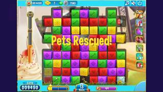 Pet Rescue Saga Level 2263 ~ no boosters ~ NEW LEVELS !!!