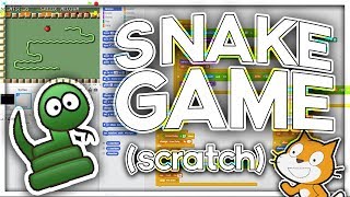 Scratch Tutorial: Making SNAKE! (easy, fast, and fun)