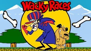 Собака-тащер и ее тупой хозяин-неудачник | NES | Wacky Races