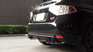 WRX STI Exhaust Sound - Normal vs Ganador