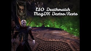 ESO - Battlegrounds Deathmatch PvP (Magicka Dragonknight)