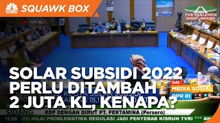 Solar Subsidi 2022 Perlu Ditambah 2 Juta KL