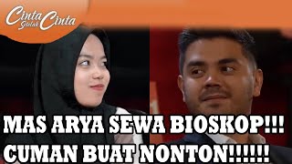 BUCIN TOTAL!! MAS ARYA SEWA BIOSKOP BIAR GAK ADA YANG GANGGU !