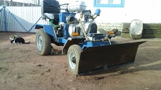 Гидравлика на минитрактор. Часть 1. Hydraulics for minitractor. Part 1.