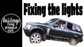Head Light fault Range Rover L322 - Can we fix it?