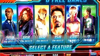 ★NEW SLOTS★ Quick Hit Super Wheel & Iron Man Slot Machine ★BONUSES WON★ ! FIRST ATTEMPT | Live Play