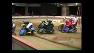 1000cc Sidecar Grasstrack and Speedway crashes compilation