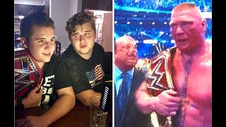 WRESTLEMANIA 34 LIVE REACTIONS!  ROMAN REIGNS VS BROCK LESNAR - UNIVERSAL CHAMPIONSHIP!