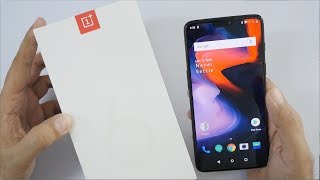 Oneplus 6 Unboxing & Overview Mirror Black (Indian Unit)