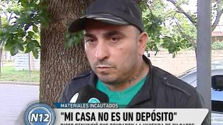 CANAL 12 T Lauquen - Risso: “mi casa no es un depósito”