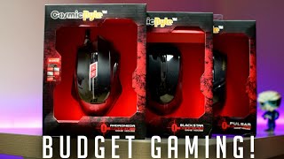 Cosmic Byte Andromeda, Pulsar and Black Star Gaming Mice !