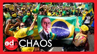 THOUSANDS of Bolsonaro Supporters Take to the Streets in Brazil
