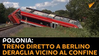 Polonia: treno diretto a Berlino deraglia vicino al confine