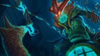 PBE Deep Terror Thresh Skin Spotlight season 3 champion