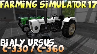 ?BIAŁY URSUS C-330 / C-360 Farming Simulator 17 Mody