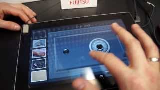 Fujitsu - prototyp tabletu s haptickou odezvou