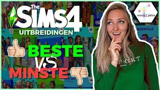 Ik RANK alle Sims 4 PAKKETTEN ?