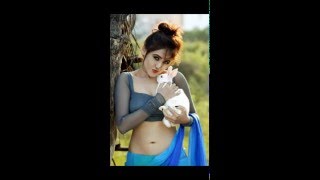 Sony Charista Latest Hot Photoshoot in Blue Saree