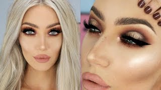 The ULTIMATE Glam Christmas Makeup Look | Stephanie Lange
