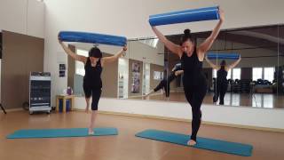 Pilates Training Rolle intensiv core