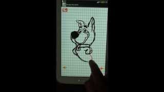 "Draw Step by Step Scrappy Doo" demo by SrayApps
