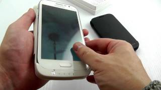 Чехол-Аккумулятор для Samsung Galaxy Grand Duos i9082 (3200mAh). ОБЗОР!