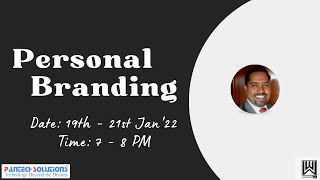 Personal Branding - Day 1/3