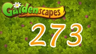 Gardenscapes level 273 Walkthrough