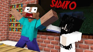 Monster School : SADAKO HORROR GAME Challenge - Minecraft Animation