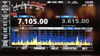 Marshall VK3MRG Portable QRP 5 watts Amateur Radio received by Craig VK3CRG